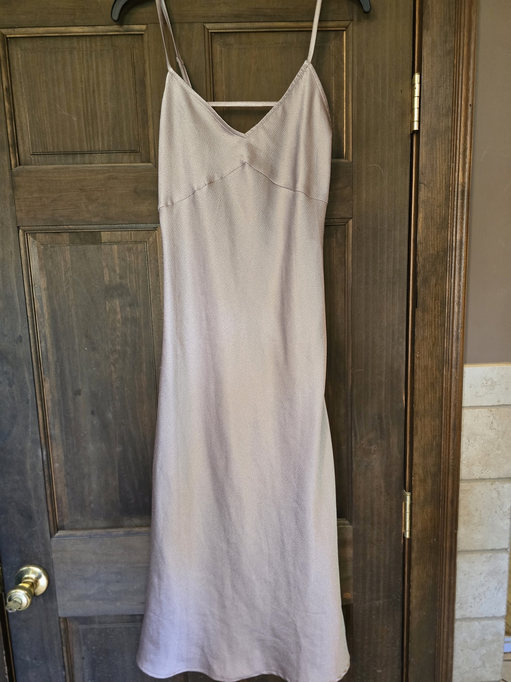 O Free People Slip Maxi Dress in Light Lavender Xs